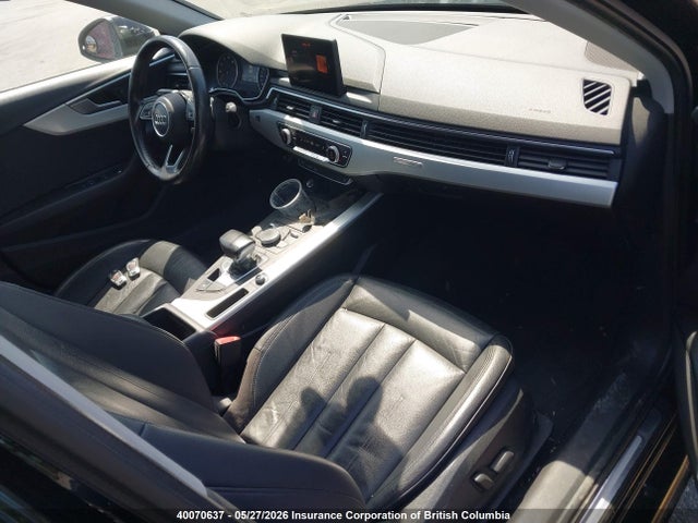 2017 Audi A4 მანქანა იყიდება აუქციონზე, vin: WAUANAF48HN049125, აუქციონის ნომერი: 40070637