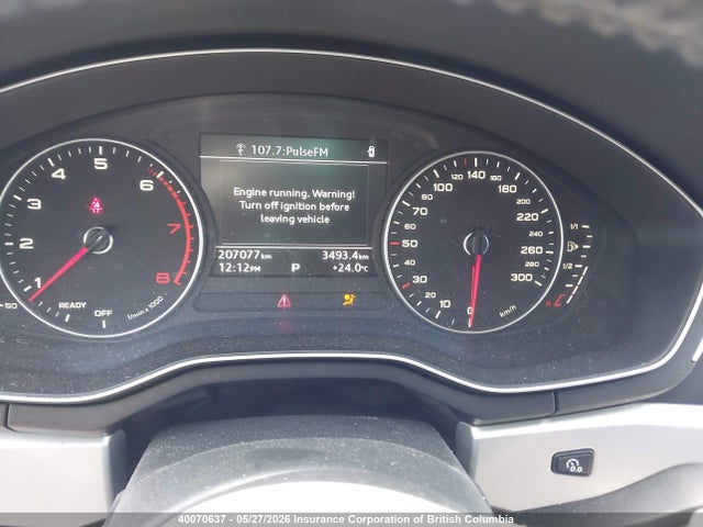 2017 Audi A4 მანქანა იყიდება აუქციონზე, vin: WAUANAF48HN049125, აუქციონის ნომერი: 40070637