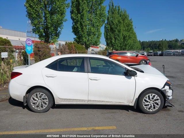 2018 Toyota Corolla L/le/xle/se/xse მანქანა იყიდება აუქციონზე, vin: 2T1BURHE8JC040965, აუქციონის ნომერი: 40070640