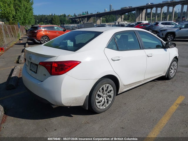 2018 Toyota Corolla L/le/xle/se/xse მანქანა იყიდება აუქციონზე, vin: 2T1BURHE8JC040965, აუქციონის ნომერი: 40070640