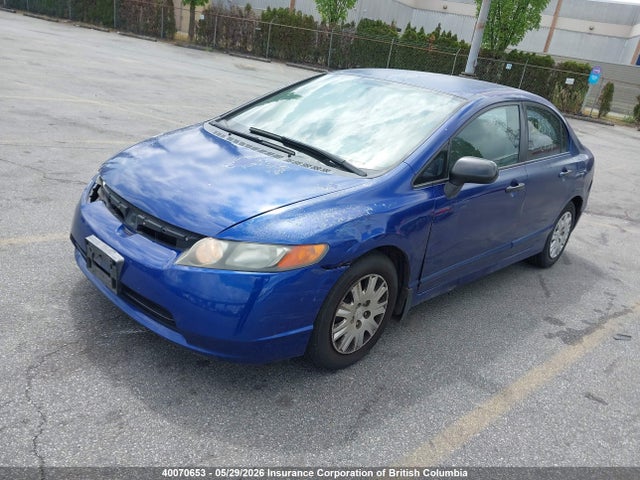 Aukcja sprzedaży 2006 Honda Civic, vin: 2HGFA16386H019223, numer aukcji: 40070653