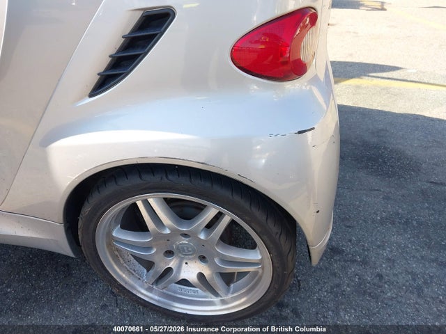 Aukcja sprzedaży 2008 Smart Fortwo Passion, vin: WMEEK31X38K077511, numer aukcji: 40070661
