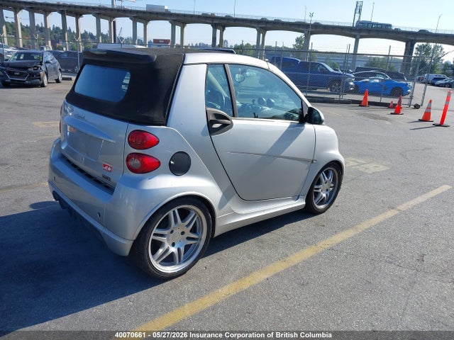 Aukcja sprzedaży 2008 Smart Fortwo Passion, vin: WMEEK31X38K077511, numer aukcji: 40070661