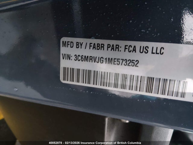 3C6MRVJG1ME573252 RAM Promaster 3500 3500 High