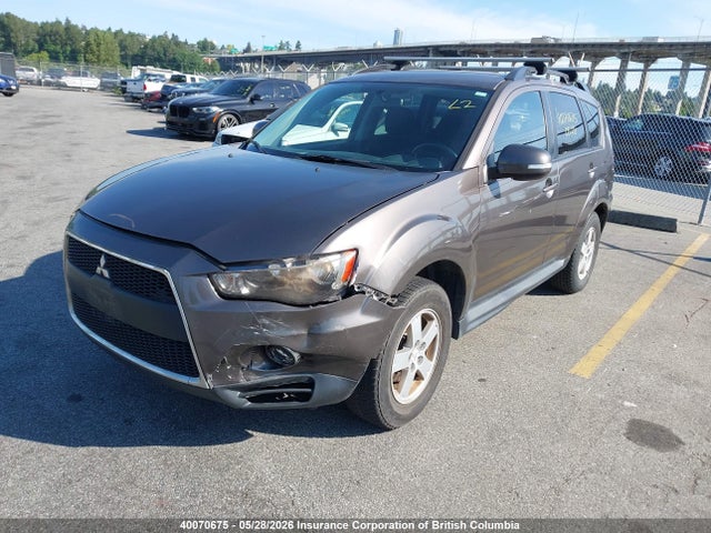 40070675 :رقم المزاد ، JA4JT3AX6AZ606953 vin ، 2010 Mitsubishi Outlander Xls مزاد بيع