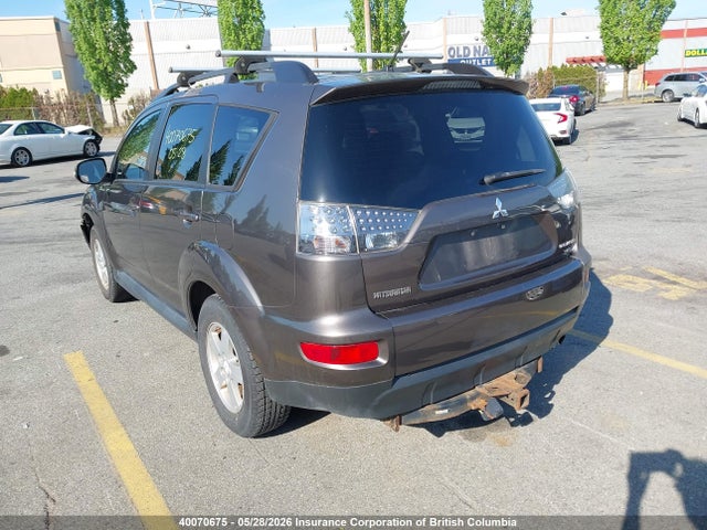 40070675 :رقم المزاد ، JA4JT3AX6AZ606953 vin ، 2010 Mitsubishi Outlander Xls مزاد بيع