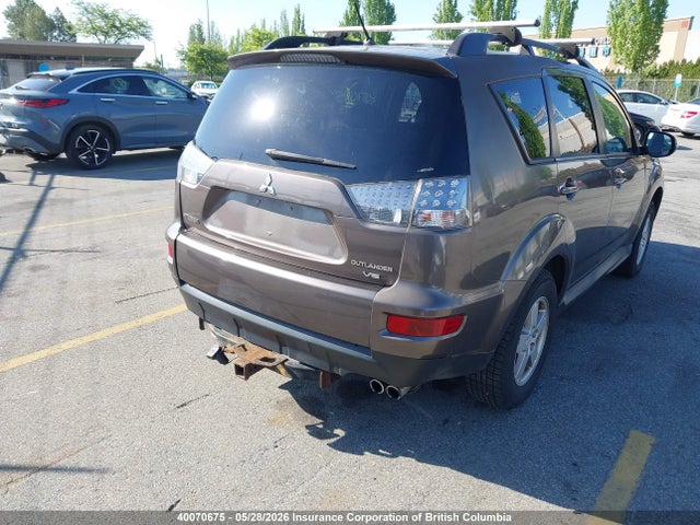 40070675 :رقم المزاد ، JA4JT3AX6AZ606953 vin ، 2010 Mitsubishi Outlander Xls مزاد بيع