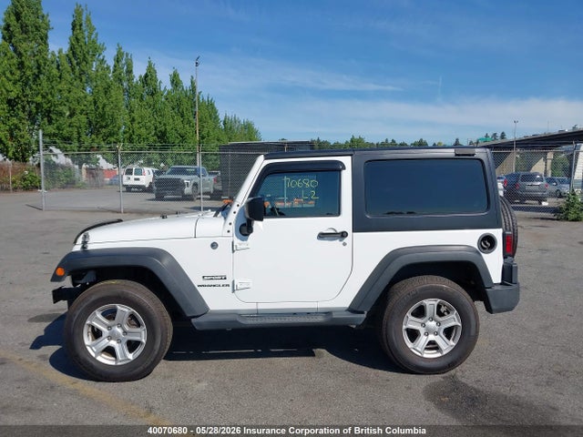 Продаж на аукціоні авто 2015 Jeep Wrangler Sport, vin: 1C4AJWAG7FL700198, номер лоту: 40070680