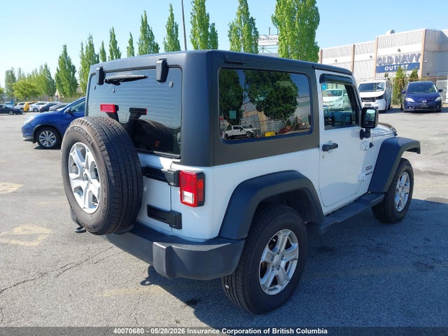 Продаж на аукціоні авто 2015 Jeep Wrangler Sport, vin: 1C4AJWAG7FL700198, номер лоту: 40070680
