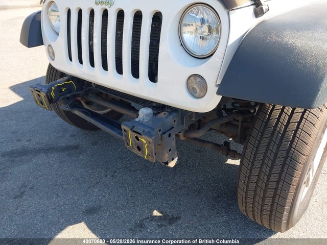 Продаж на аукціоні авто 2015 Jeep Wrangler Sport, vin: 1C4AJWAG7FL700198, номер лоту: 40070680
