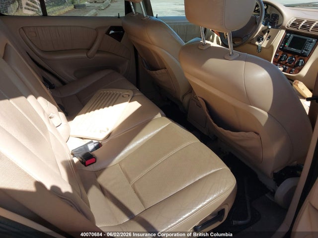 Aukcja sprzedaży 2001 Mercedes-benz Ml 320 Classic/elegance, vin: 4JGAB54E31A239535, numer aukcji: 40070684
