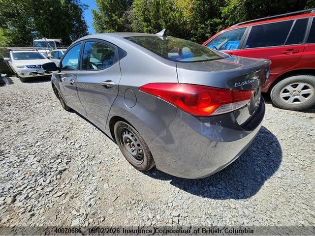 2013 Hyundai Elantra Gl მანქანა იყიდება აუქციონზე, vin: 5NPDH4AE3DH190168, აუქციონის ნომერი: 40070686