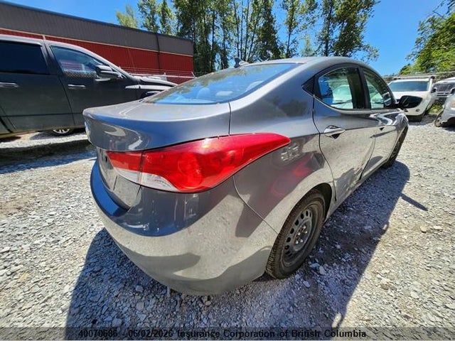 2013 Hyundai Elantra Gl მანქანა იყიდება აუქციონზე, vin: 5NPDH4AE3DH190168, აუქციონის ნომერი: 40070686