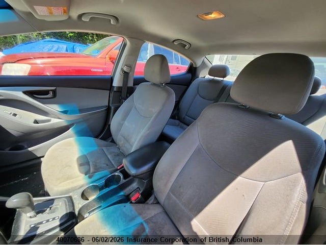 2013 Hyundai Elantra Gl მანქანა იყიდება აუქციონზე, vin: 5NPDH4AE3DH190168, აუქციონის ნომერი: 40070686