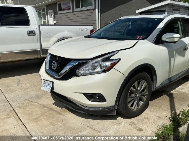 40070687 :رقم المزاد ، 5N1AZ2MH2FN201654 vin ، 2015 Nissan Murano Platinum/sl/sv مزاد بيع