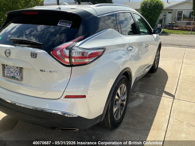 40070687 :رقم المزاد ، 5N1AZ2MH2FN201654 vin ، 2015 Nissan Murano Platinum/sl/sv مزاد بيع