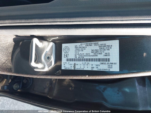 1FMCU0GXXGUA24390 Ford ESCAPE SE