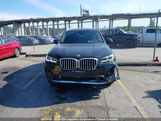 2022 Bmw X3 მანქანა იყიდება აუქციონზე, vin: 5UX53DP04N9M32277, აუქციონის ნომერი: 40070705