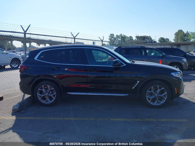 2022 Bmw X3 მანქანა იყიდება აუქციონზე, vin: 5UX53DP04N9M32277, აუქციონის ნომერი: 40070705