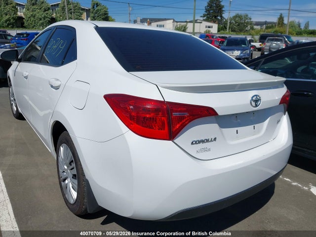 Продажа на аукционе авто 2018 Toyota Corolla L/le/xle/se/xse, vin: 2T1BURHE0JC077167, номер лота: 40070709