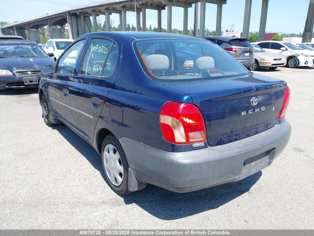 Продажа на аукционе авто 2002 Toyota Echo, vin: JTDBT123020231321, номер лота: 40070720