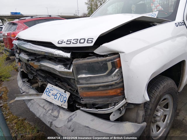 2017 Chevrolet Silverado C1500/c1500 Ls მანქანა იყიდება აუქციონზე, vin: 1GCNCNEH8HZ315306, აუქციონის ნომერი: 40064734