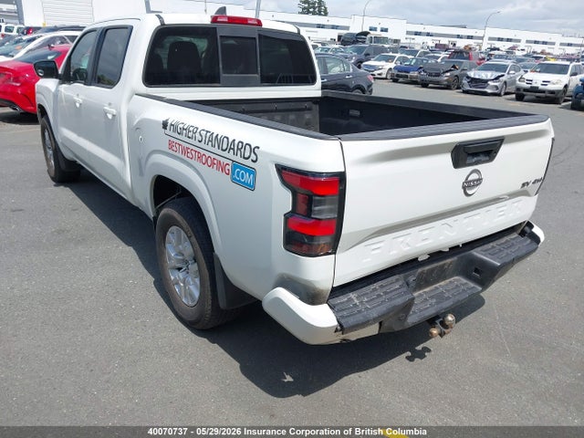 40070737 :رقم المزاد ، 1N6ED1FK2NN668222 vin ، 2022 Nissan Frontier Pro-4x/sv مزاد بيع