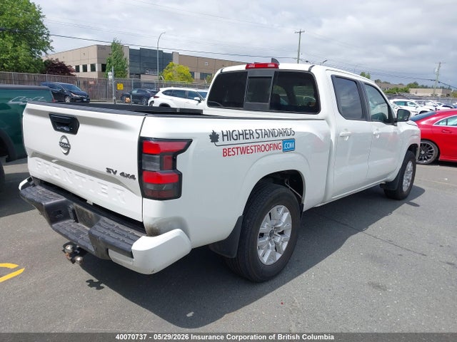 40070737 :رقم المزاد ، 1N6ED1FK2NN668222 vin ، 2022 Nissan Frontier Pro-4x/sv مزاد بيع