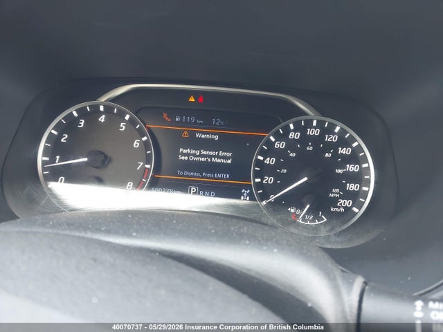 40070737 :رقم المزاد ، 1N6ED1FK2NN668222 vin ، 2022 Nissan Frontier Pro-4x/sv مزاد بيع