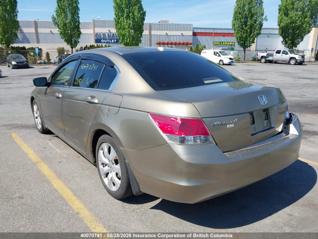 Aukcja sprzedaży 2008 Honda Accord Ex-l, vin: 1HGCP26878A807351, numer aukcji: 40070741