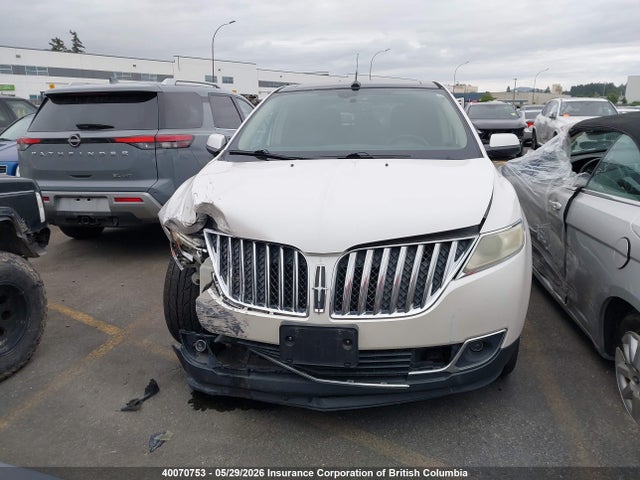 40070753 :رقم المزاد ، 2LMDJ8JK3BBJ25167 vin ، 2011 Lincoln Mkx مزاد بيع