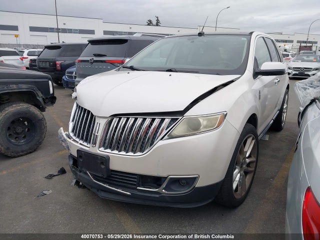 40070753 :رقم المزاد ، 2LMDJ8JK3BBJ25167 vin ، 2011 Lincoln Mkx مزاد بيع