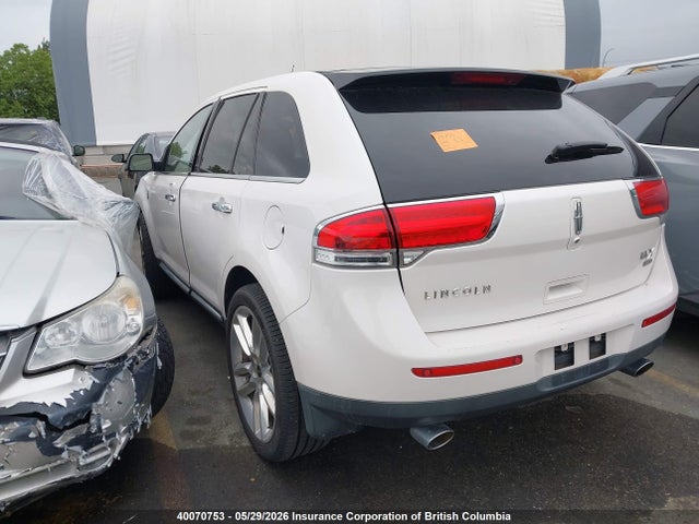 40070753 :رقم المزاد ، 2LMDJ8JK3BBJ25167 vin ، 2011 Lincoln Mkx مزاد بيع