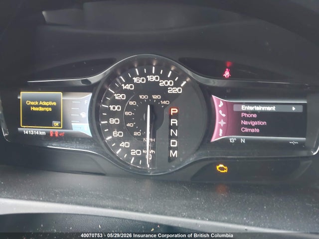 40070753 :رقم المزاد ، 2LMDJ8JK3BBJ25167 vin ، 2011 Lincoln Mkx مزاد بيع
