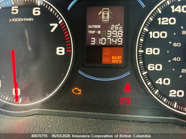40070755 :رقم المزاد ، JH4CL95894C800693 vin ، 2004 Acura Tsx مزاد بيع