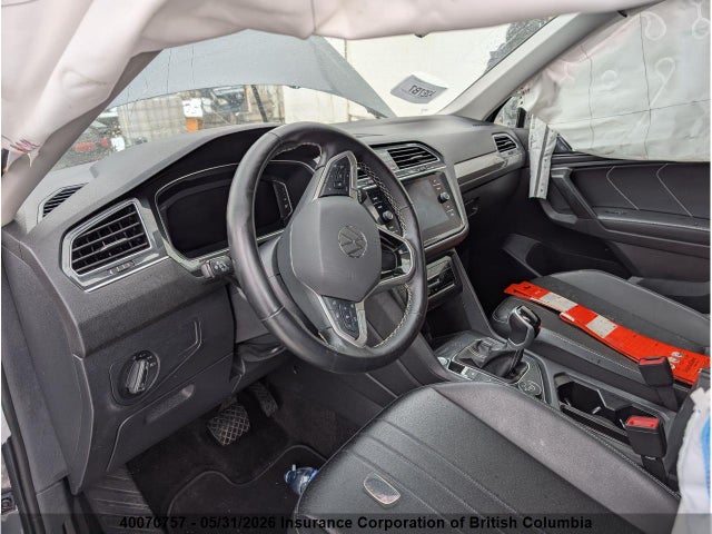 2024 Volkswagen Tiguan Comfortline მანქანა იყიდება აუქციონზე, vin: 3VV2B7AX3RM127652, აუქციონის ნომერი: 40070757