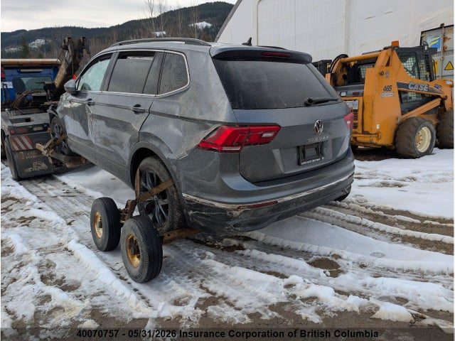 2024 Volkswagen Tiguan Comfortline მანქანა იყიდება აუქციონზე, vin: 3VV2B7AX3RM127652, აუქციონის ნომერი: 40070757