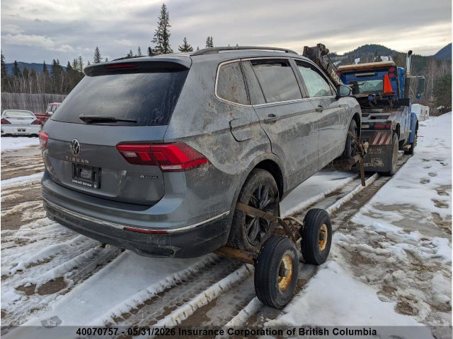 2024 Volkswagen Tiguan Comfortline მანქანა იყიდება აუქციონზე, vin: 3VV2B7AX3RM127652, აუქციონის ნომერი: 40070757