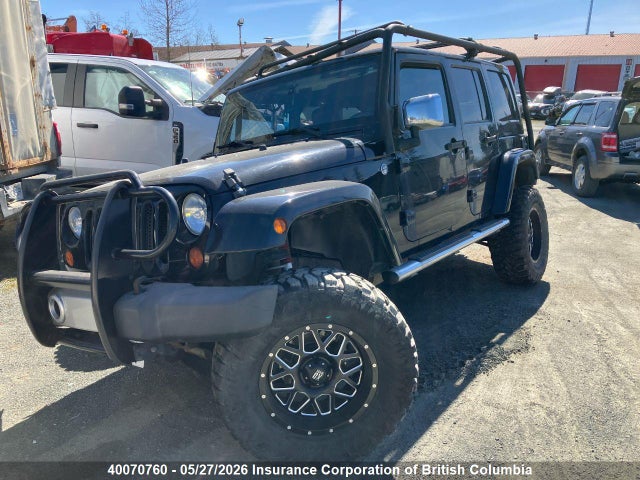 40070760 :رقم المزاد ، 1C4BJWEG7DL500479 vin ، 2013 Jeep Wrangler Unlimited Sahara مزاد بيع