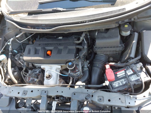 40070769 :رقم المزاد ، 2HGFB2F58CH106507 vin ، 2012 Honda Civic مزاد بيع
