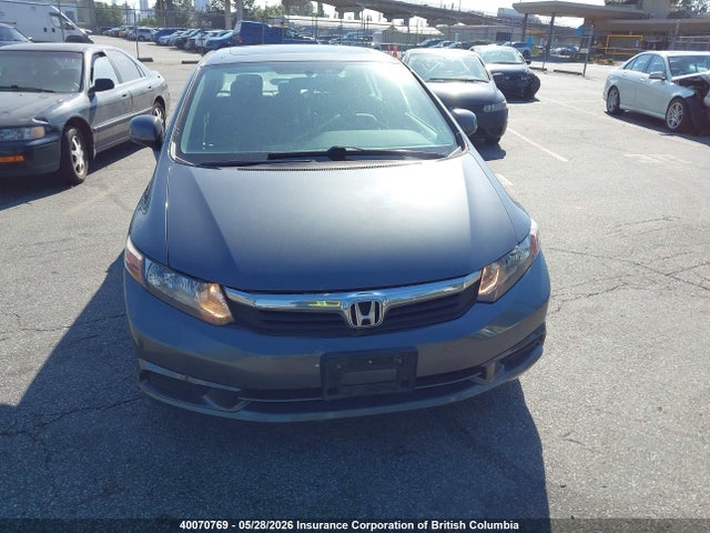 40070769 :رقم المزاد ، 2HGFB2F58CH106507 vin ، 2012 Honda Civic مزاد بيع