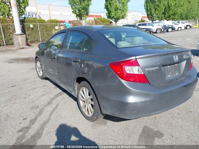 40070769 :رقم المزاد ، 2HGFB2F58CH106507 vin ، 2012 Honda Civic مزاد بيع