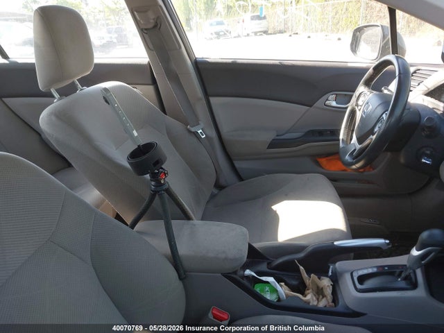 40070769 :رقم المزاد ، 2HGFB2F58CH106507 vin ، 2012 Honda Civic مزاد بيع