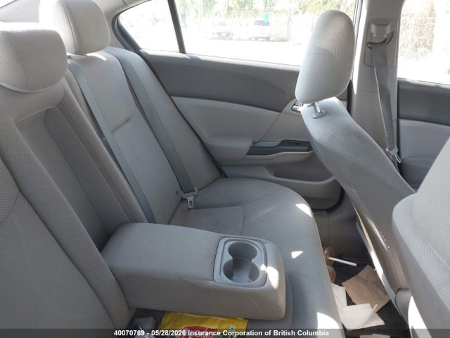 40070769 :رقم المزاد ، 2HGFB2F58CH106507 vin ، 2012 Honda Civic مزاد بيع
