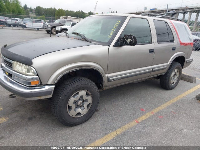 Aukcja sprzedaży 1999 Chevrolet Blazer, vin: 1GNDT13W6X2216634, numer aukcji: 40070777