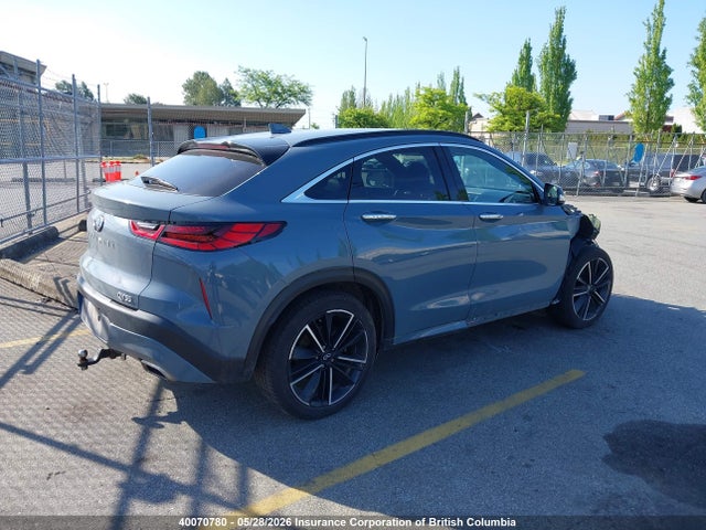40070780 :رقم المزاد ، 3PCAJ5K39NF108809 vin ، 2022 Infiniti Qx55 مزاد بيع