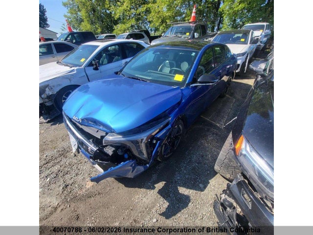 40070788 :رقم المزاد ، 3KPFW4DC4SE137750 vin ، 2025 Kia K4 Gt-line Turbo مزاد بيع