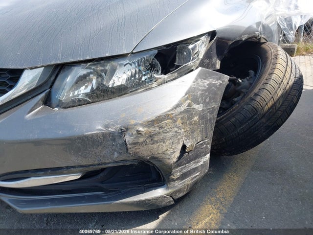 2013 Honda Civic Lx მანქანა იყიდება აუქციონზე, vin: 2HGFB2F43DH105628, აუქციონის ნომერი: 40069769