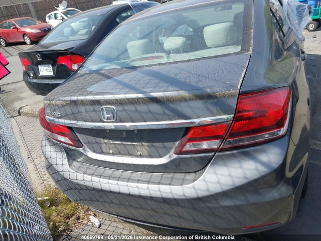 2013 Honda Civic Lx მანქანა იყიდება აუქციონზე, vin: 2HGFB2F43DH105628, აუქციონის ნომერი: 40069769
