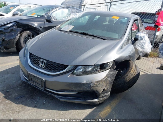 2013 Honda Civic Lx მანქანა იყიდება აუქციონზე, vin: 2HGFB2F43DH105628, აუქციონის ნომერი: 40069769